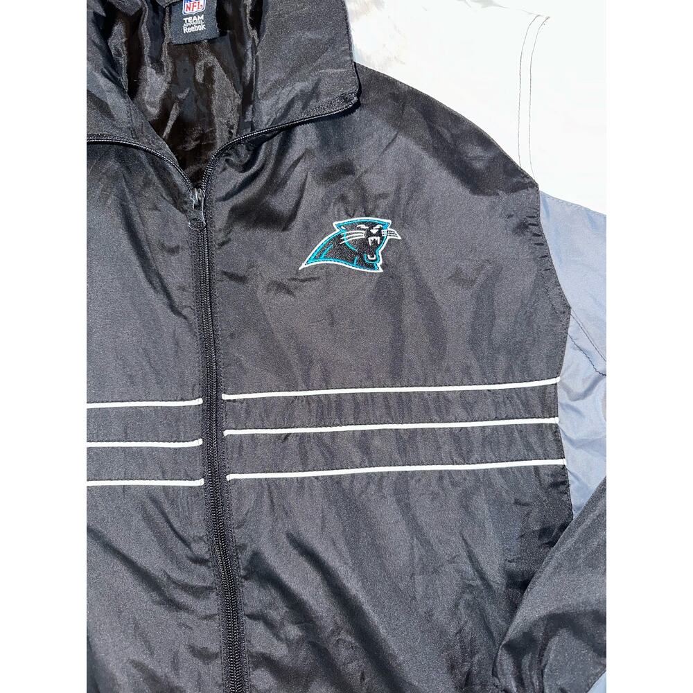 NFL Team Apparel Reebok Vintage Panthers Sports Illustrated Wind Breaker Size L - Picture 2 of 8
